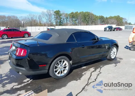 2010 Ford Mustang V6/V6 Premium from USA, damaged, VIN 1ZVBP8EN4A5137919